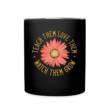 Enseignante de maternelle Éducatrice de centre de garde - Mug uni - noir - Devant