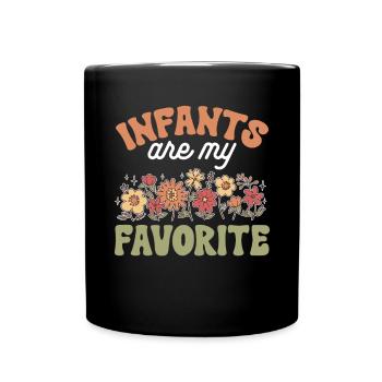 Enseignante de maternelle Éducatrice de centre de garde - Mug uni - noir - Devant