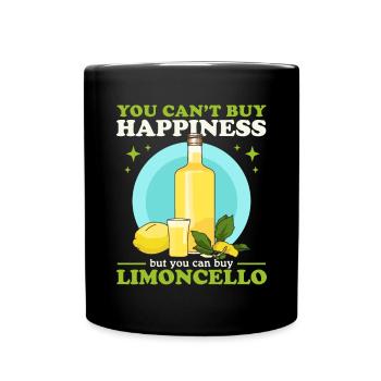 Limoncello Zitronen Limoncellos Likör Geschenke - Tasse einfarbig - Schwarz - Vorne