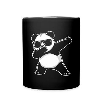 Panda Panda Ours Drôle - Mug uni - noir - Devant