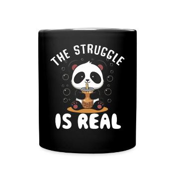 Panda Panda Bear Funny - Full Colour Mug - black - Front
