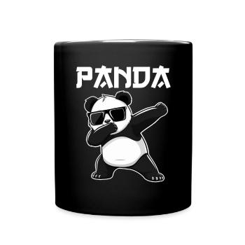 Panda Panda Bear Funny - Full Colour Mug - black - Front