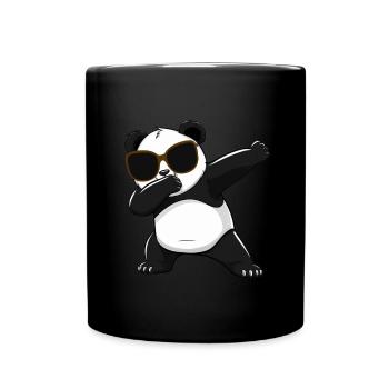 Panda Panda Bear Funny - Full Colour Mug - black - Front