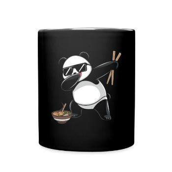 Panda Panda Bear Funny - Full Colour Mug - black - Front
