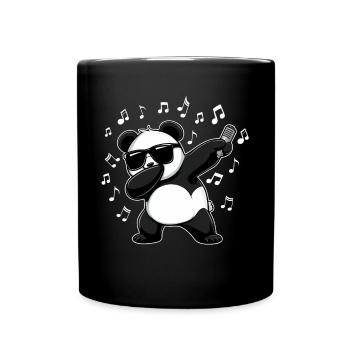 Panda Panda Bear Funny - Full Colour Mug - black - Front