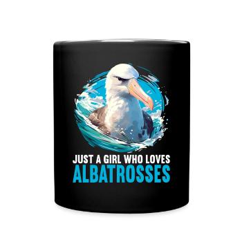 Albatross Albatrosse Albatros - Tasse einfarbig - Schwarz - Vorne