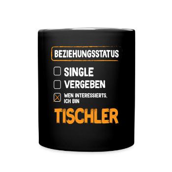 Carpenter Relationship Status - Full Colour Mug - black - Front