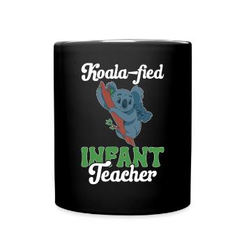 Enseignante de maternelle Éducatrice de centre de garde - Mug uni - noir - Devant