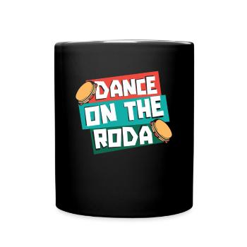 Tanz auf der Roda Capoeirista Ginga Tanz Capoeira - Tasse einfarbig - Schwarz - Vorne