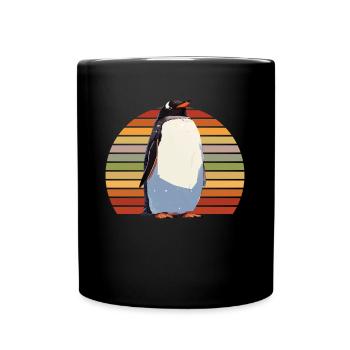 Pingouin Kawaii Pingouin Mignon - Mug uni - noir - Devant