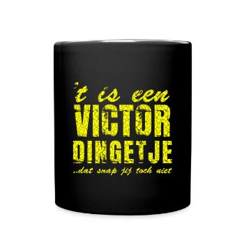 Personalised gifts for Victor - Full Colour Mug - black - Front