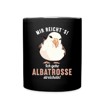Albatross Albatrosse Albatros - Tasse einfarbig - Schwarz - Vorne