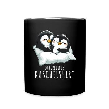 Nightgown Penguins Official Cuddly Shirt - Full Colour Mug - black - Front