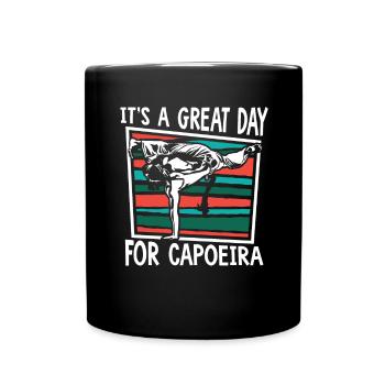 C’est un grand jour pour la Capoeira Capoeirista Ginga - Mug uni - noir - Devant
