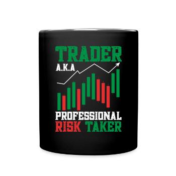 Trading Crypto Stock Market Investor Day Trader - Mug uni - noir - Devant