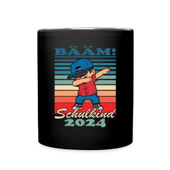 BAM! School Child 2024 First Day of School Cool - Full Colour Mug - black - Front