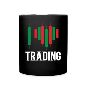 Trading Crypto Stock Market Investor Day Trader - Mug uni - noir - Devant