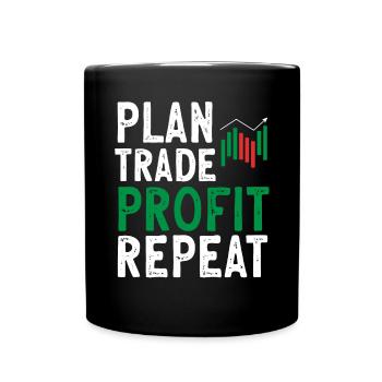 Trading Crypto Stock Market Investor Day Trader - Mug uni - noir - Devant