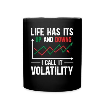 Trading Crypto Stock Market Investor Day Trader - Mug uni - noir - Devant