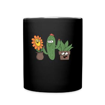 Hobby Gardener Gardening Funny Garden Plants - Tasse einfarbig - Schwarz - Vorne