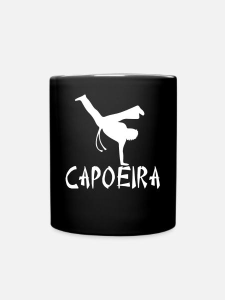 Capoeira - Tasse einfarbig - Schwarz