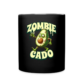 Zombie Avocat Zombie Cado - Mug uni - noir - Devant