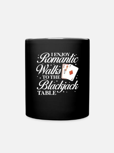 Black Jack - Tasse einfarbig - Schwarz