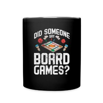 Board game - Full Colour Mug - black - Front
