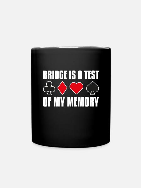 Bridge - Tasse einfarbig - Schwarz