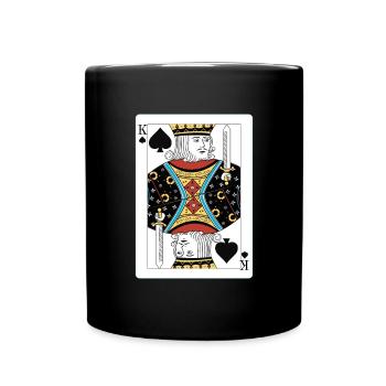 Bridge - Tasse einfarbig - Schwarz - Vorne