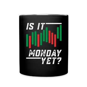 Trading Crypto Stock Market Investor Day Trader - Mug uni - noir - Devant