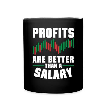 Trading Crypto Stock Market Investor Day Trader - Mug uni - noir - Devant