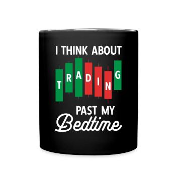 Trading Crypto Stock Market Investor Day Trader - Mug uni - noir - Devant