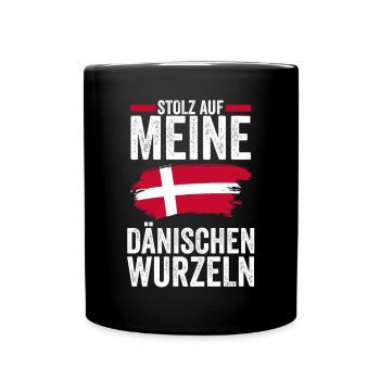 Danois Danemark - Mug uni - noir - Devant