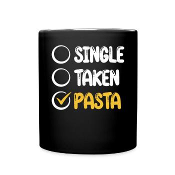 Cadeaux pour les amateurs de pâtes - Mug uni - noir - Devant