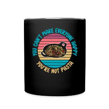 Pasta Lover Gifts - Full Colour Mug - black - Front