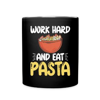 Pasta Lover Gifts - Full Colour Mug - black - Front