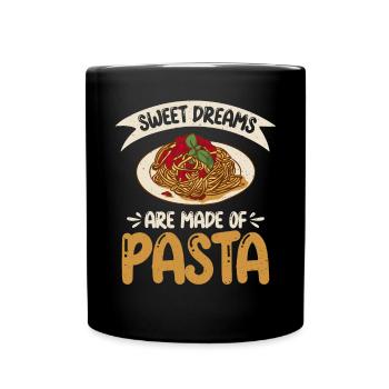 Cadeaux pour les amateurs de pâtes - Mug uni - noir - Devant