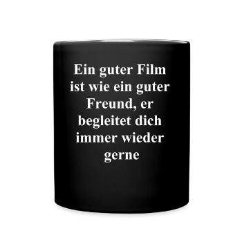 Movie Fan Gift - Full Colour Mug - black - Front