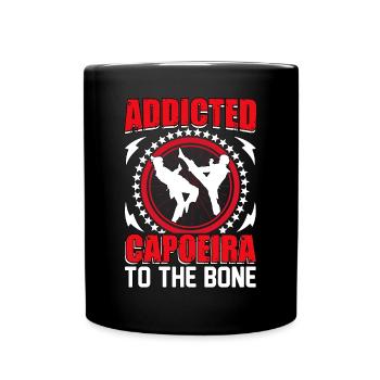 Addicted Capoeira to the Bone - Full Colour Mug - black - Front