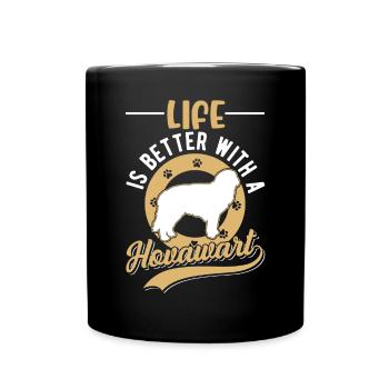 Life is better with Hovawarts - Full Colour Mug - black - Front