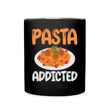 Cadeaux pour les amateurs de pâtes - Mug uni - noir - Devant