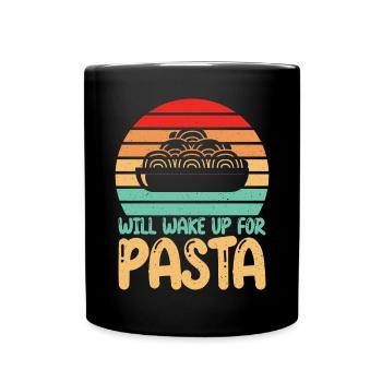 Cadeaux pour les amateurs de pâtes - Mug uni - noir - Devant