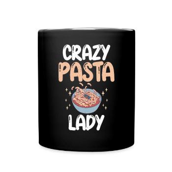 Pasta Lover Gifts - Full Colour Mug - black - Front