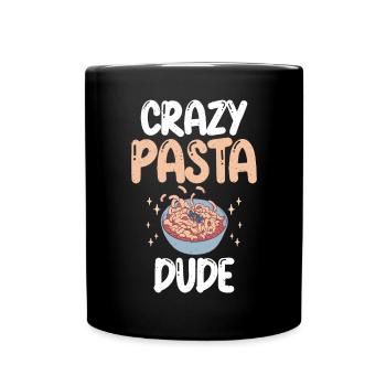 Pasta Lover Gifts - Full Colour Mug - black - Front