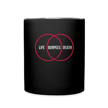 Burpees - Full Colour Mug - black - Front