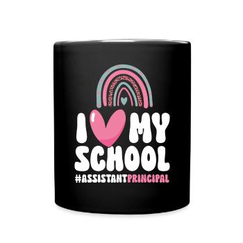 Directeur adjoint - Mug uni - noir - Devant
