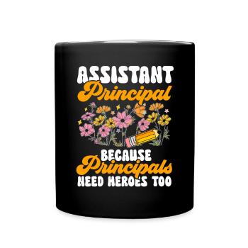 Directeur adjoint - Mug uni - noir - Devant