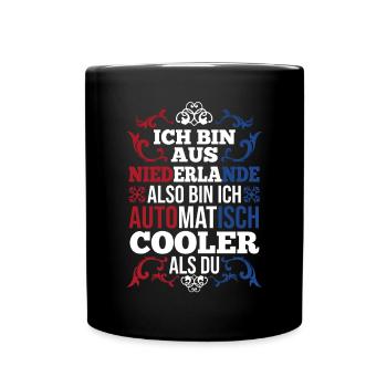 Netherlands Netherlands Holland - Full Colour Mug - black - Front