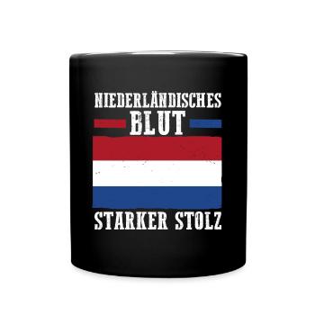Pays-Bas Pays-Bas Pays-Bas - Mug uni - noir - Devant